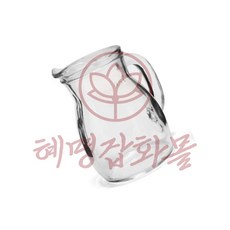 비스트로 저그 유리물병 500ml 혜명마트 가정용물병 워터 투명 트위스터 워터저그