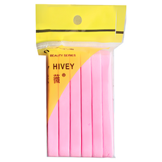 美睫娜娜卸妝海棉紫色洗臉海棉(1包12條) 壓縮海棉 接睫毛/種睫毛/燙睫毛 海綿 壓縮條 來店禮, 1個, 紫色