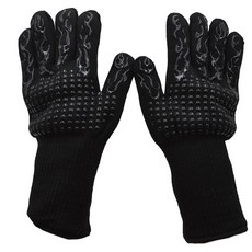 고온 내성 장갑 오븐 바베큐 단열 전자레인지, 블랙 토치 x 1개