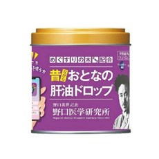 노구치 의학 연구소 어른 간유 드롭 블루베리 플러스 블루베리 맛 100알, 1개, 상세페이지 참조