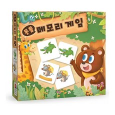 코리아보드게임즈 동물 메모리 게임, 1개, 본품