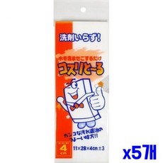 세제없이 잘 닦이는 청소 스펀지 특대 x5개 매직폼 g9g776hK