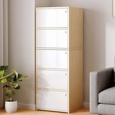 Zzang Room 다용도 현관 거실 수납장 대용량 원룸 서랍장, 네추럴