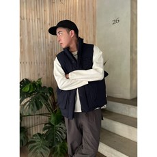 NY STUDIO防潑水立領保暖夾克背心外套 多口袋工裝馬甲 戶外登山露營機車族必備秋冬