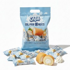 미니 우유롤케이크, 2개, 200g