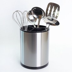 스텐 원형 조리도구 정리함, 스텐원형조리도구정리함