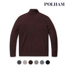 폴햄 폴햄 남성 캐시블렌드 터틀넥 니트_PHD4EU1010