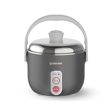 TATUNG大同 3人份不鏽鋼配件電鍋-曜石灰 /台 TAC-03D-NIG