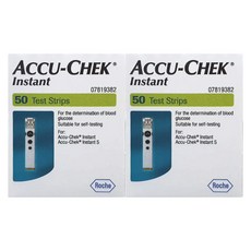아큐첵 인스턴트 혈당측정 검사지, 2개, 50개입