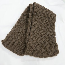[아이엠니터 패키지] 스파게티 꽈배기 목도리 diy kit / 뜨개질 목도리뜨기, 3630, 1개