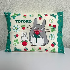 일본 정품 이웃집토토로 베개 솜포함 캐릭터 아동, totoro