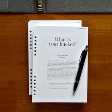 신비가 다꾸용품 2026년 6공 다이어리 리필 내지, (02 타임)