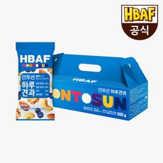HBAF 하루견과 블루 선물세트 30봉, 1