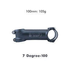 UNO 7 MTB 자전거 스템 Kalloy 초경량 Alu 7050 로고 없음 Mountain, 15 grey logo7-100