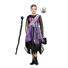 미스 유니버스 할로윈 여왕 마녀 코스튬 성인용