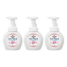 [아우트_63]아이깨끗해 거품형 핸드워시 용기 250ml 3개입