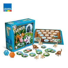 台灣現貨 超快發貨 波蘭Granna 超級農場主 兒童親子互動桌游 財商 早教 益智游戲 玩具, 超級農場主（現貨）, 1個
