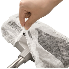 掃把套 替換布, 白, 100個