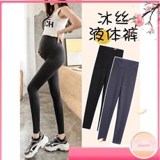 【可開票】-孕婦裝 孕婦鯊魚褲 孕婦褲 外穿孕婦託腹褲 新款潮孕婦內搭褲 夏天薄款長褲