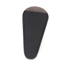 가위 칼집 마모 방지 가죽 가위 커버 휴대용 다기능, 검은색
