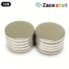 ND 지름 15mm x 두께 2mm 네오디움 원형자석 [제이스샷], D15*2T, 10개