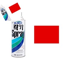 일햐 일신 스프레이락카 420ml 적색 갑 10개입 빨강 철제표면용 실외보수