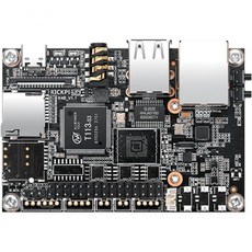 K4B 싱글 보드 컴퓨터 128MB 램 256MB eMMC 올위너 T113 4코어 64비트 프로세서 개발 4K 비디오 디코딩 1.2GHz 주파수 빌드루트2019 우분투 24.0, K4B 싱글 보드 컴퓨터 128MB 램 256MB eM