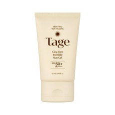 [Tage] 테이지 시카트리 투명 선젤 SPF50+ PA++++ | 모공삭제 선크림 | 선프라이머 |, 1개, 50ml