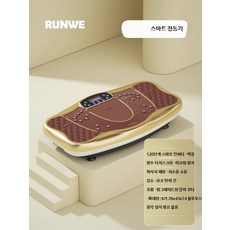 복부 운동용 슬리밍 진동 마사지기 체지방 감소기, K_25 업그레이드 대형 지방제거기 금색, 단일 모델