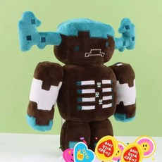 마인크래프트 캐릭터 쿠션 베개 크리퍼 애착 인형, 30cm 불