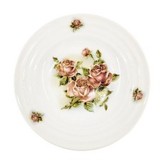 復古家日本製 Panser a la rose 玫瑰金邊深盤 咖哩盤 22.2cm, 1個