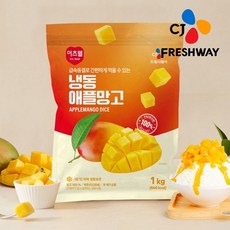 기타 [CJ프레시웨이] 이츠웰 아이스 애플망고 1kg x 5개, 1박스