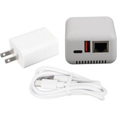 USB 2.0 네트워크 프린터 서버 5V LAN 프린트 공유 무선 XP용 안드로이드용 리눅스용 3.4 100‑240V 미국 플러그, US Plug, 1개