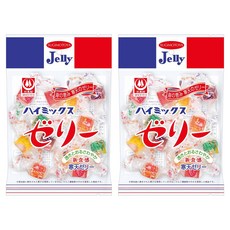 스기모토야 새로운 식감 하이믹스 젤리, 135g, 2개
