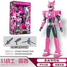 台灣熱賣 迷你特工隊 機甲變形機器人 黃金版金剛麥克斯弗特露西人偶, 露西-8712, 1個