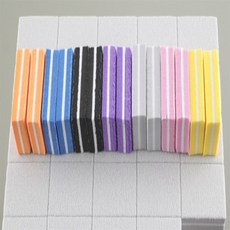 잘팔아 셀프 버퍼 블럭 단품 샌딩 블록 파일 케어 네일 샌딩파일, 04) 오렌지