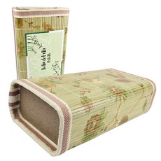 국산 시원한 여름베개 천연 대나무 청대기피 사각베개, 청대기피 사각베개(무늬)