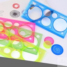 초등학생 도형자 세트 브이앤맥 문구용자