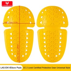 오토바이 라이딩 슈트 CE2 보호대 세트, 원 사이즈, LAS-EK1 팔꿈치 보호대