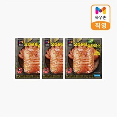 목우촌 오메가3 오리훈제 슬라이스 180g 3개, 목우촌 오메가3 오리훈제 슬라이스 180g, 3개