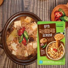 풀무원 국산콩청국장찌개양념 130g, 10개