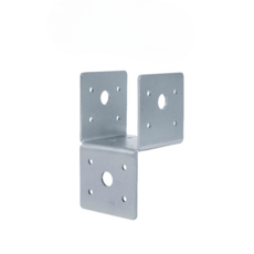 둑스-파이프 저마고정 / 사각파이프조인트 / 조립식 / 연결브라켓 / 무용접 볼트체결식 / DYI / 사각파이프, 1개