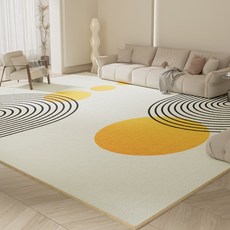 방수 카펫 극세사 방진 거실용 카페트 사계절용 미끄럼 방지 러그