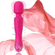 무선 휴대용 전신 근육 이완 도구 전기 더블 엔드 사용 가능 여행 가정 직장 스포츠 아웃 심부 조직 어깨 목 허리 통증 피로 완화 - 로즈