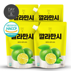 데이앤 깔라만시 착즙원액 100% 건강주스, 1L, 1개