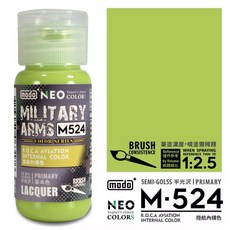 摩多 modo NEO 國軍陸航色 M523 M524 M525 模型漆, 1個, M524-NEO陸航內構色 30ml