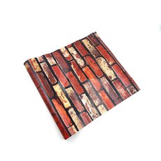 벽지시트지 붉은벽돌