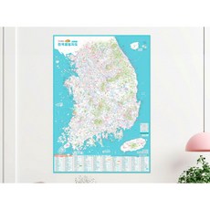 센스인 가족 반려동물 커플 캠핑장 국내여행지도, 1개