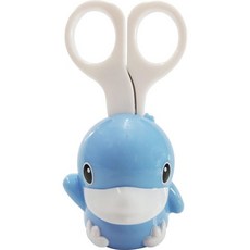 企鵝寶貝 KUKU 酷咕鴨 造型安全剪刀組 KU7049，兒童安全剪刀，圓角設計，輕巧易握, 1個