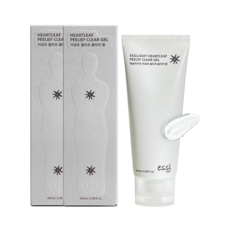 어성초 필링젤 | 에슬 에셀라이트 어성초 필리프 클리어 젤, 2개, 100ml